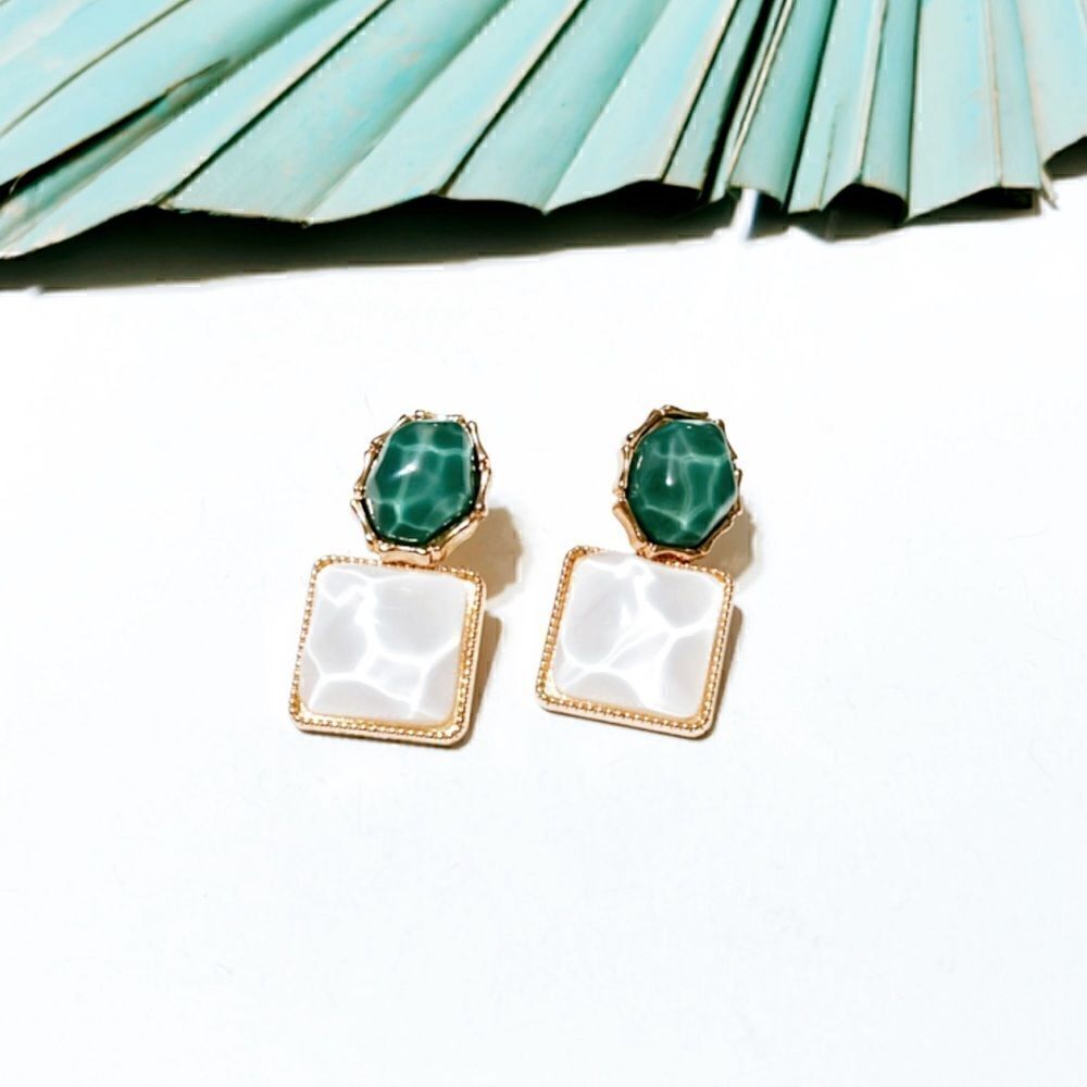 Crystal drop earrings S4